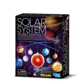 4M Kidz Labs / Glow Solar System Mobile Making Kit