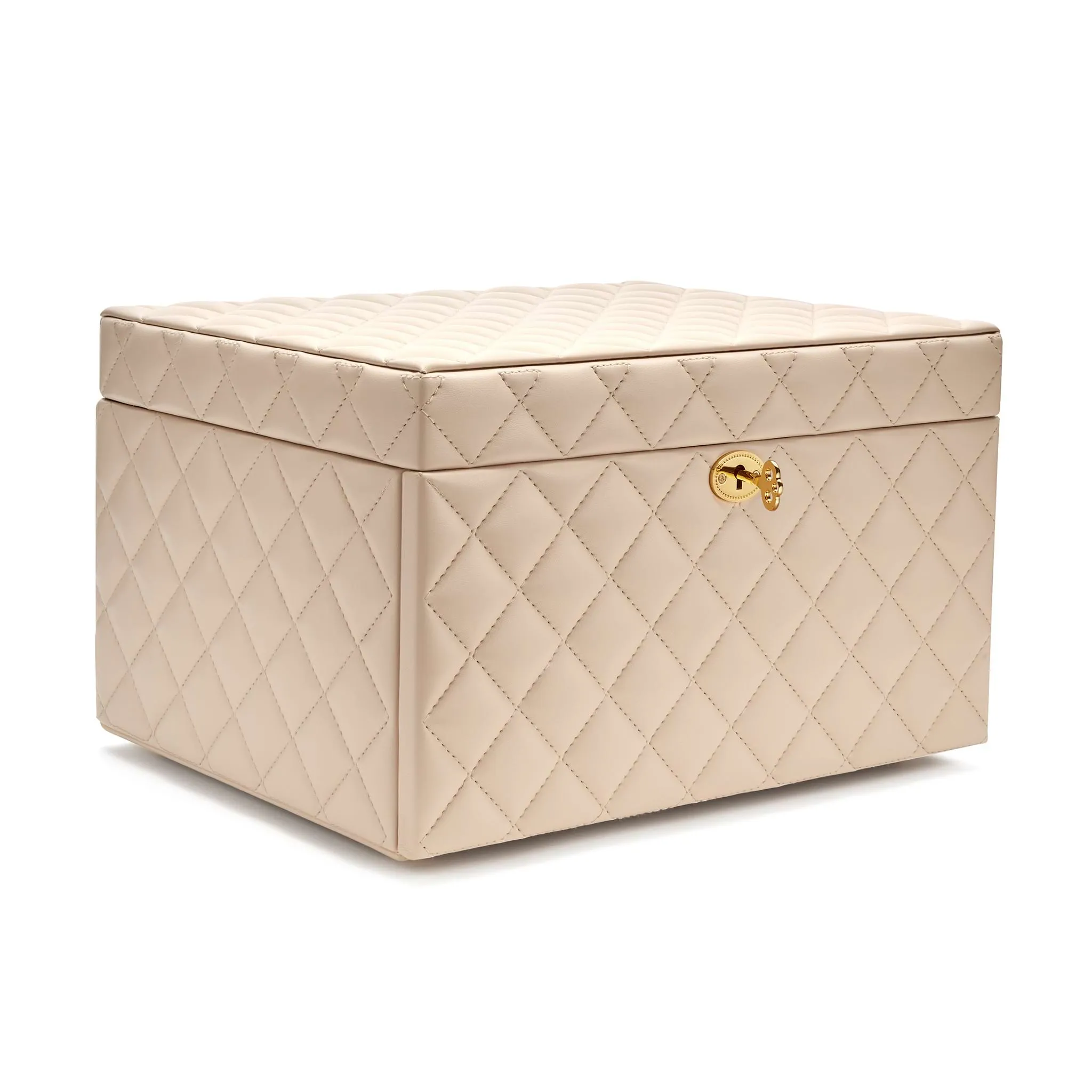 Accessories Large Quilted Jewelry Box