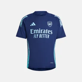 Adidas Arsenal Tiro 24 Kids Unisex Football Training Jersey -Night Sky