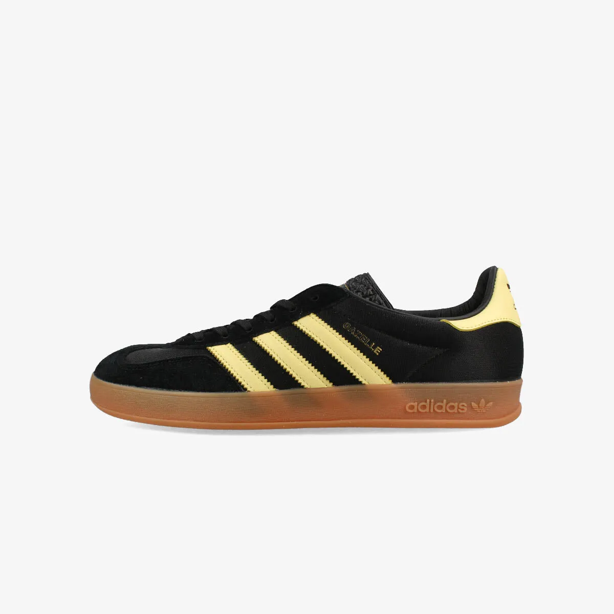 adidas GAZELLE INDOOR CORE BLACK/ALMOST YELLOW/GUM