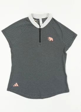 Adidas Girls 1/4 Zip Polo