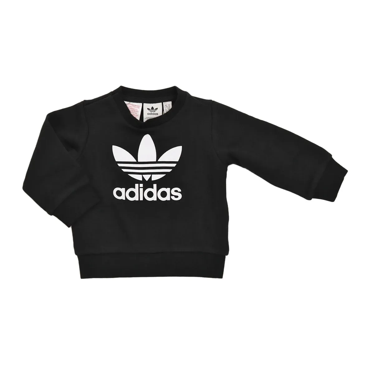 Adidas Infant Trefoil Crew Set Anzug ED7679 - schwarz-weiss