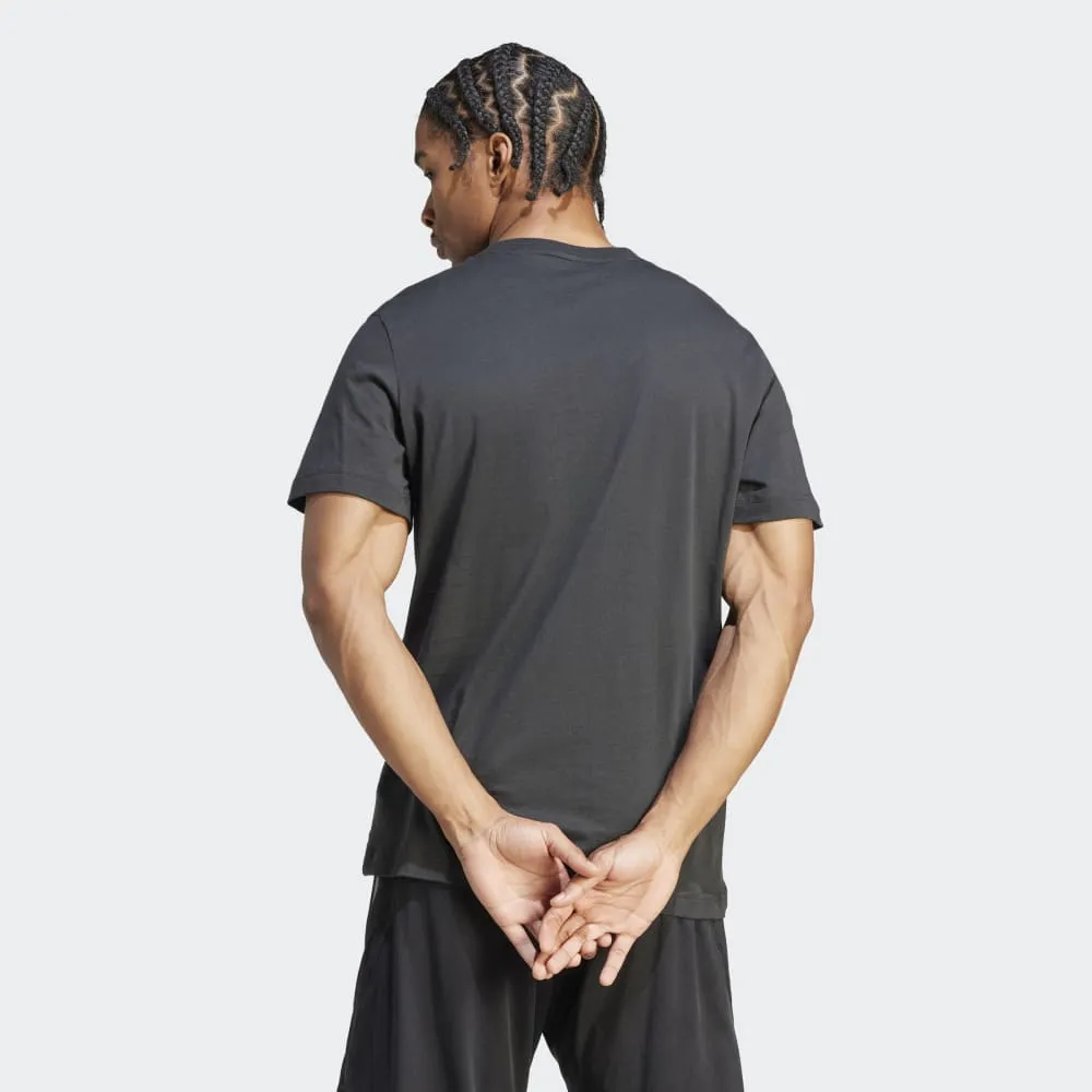 Adidas Mens All Blacks Cotton Tee - Black