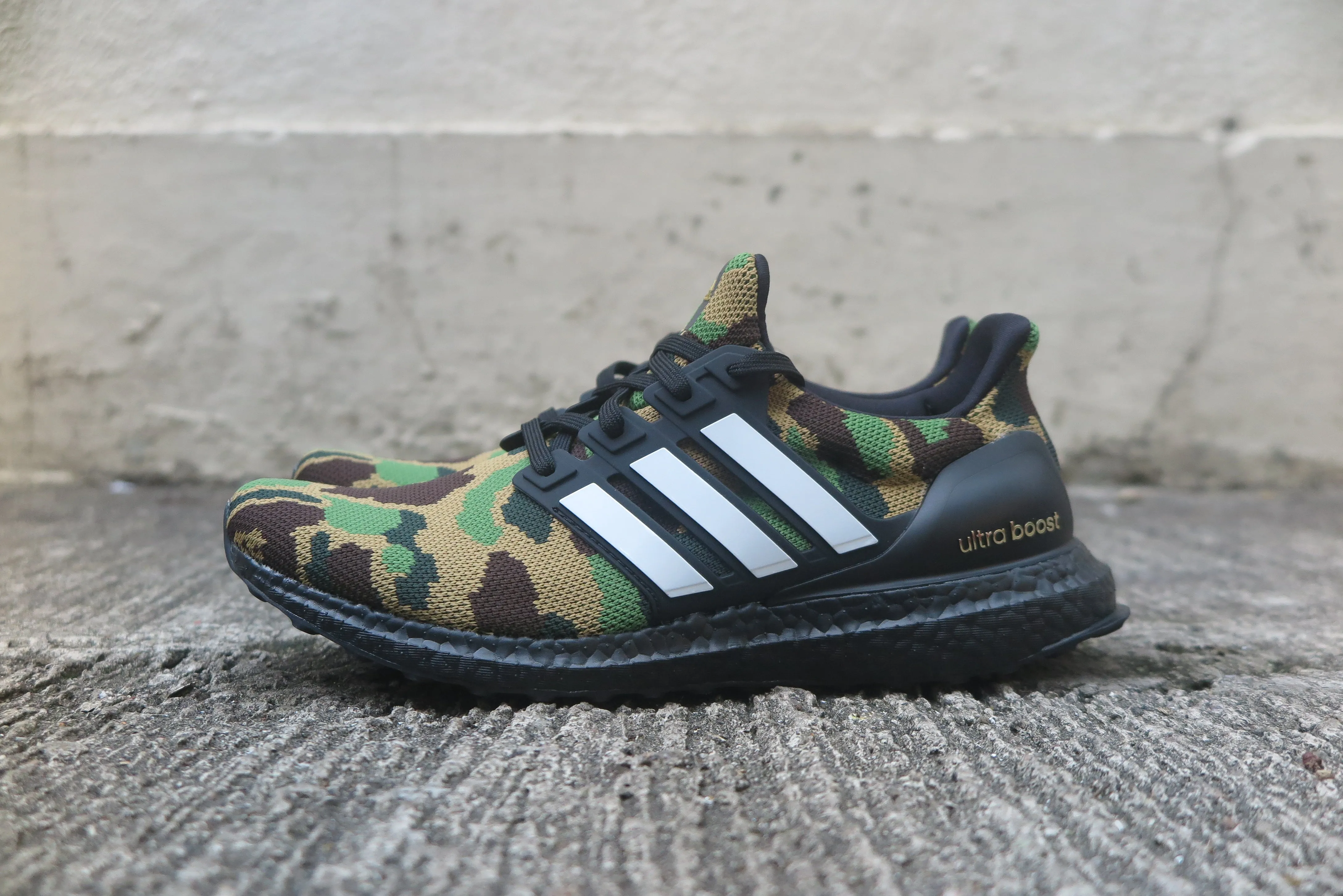 adidas Originals By BAPE Ultra Boost - Green Camo