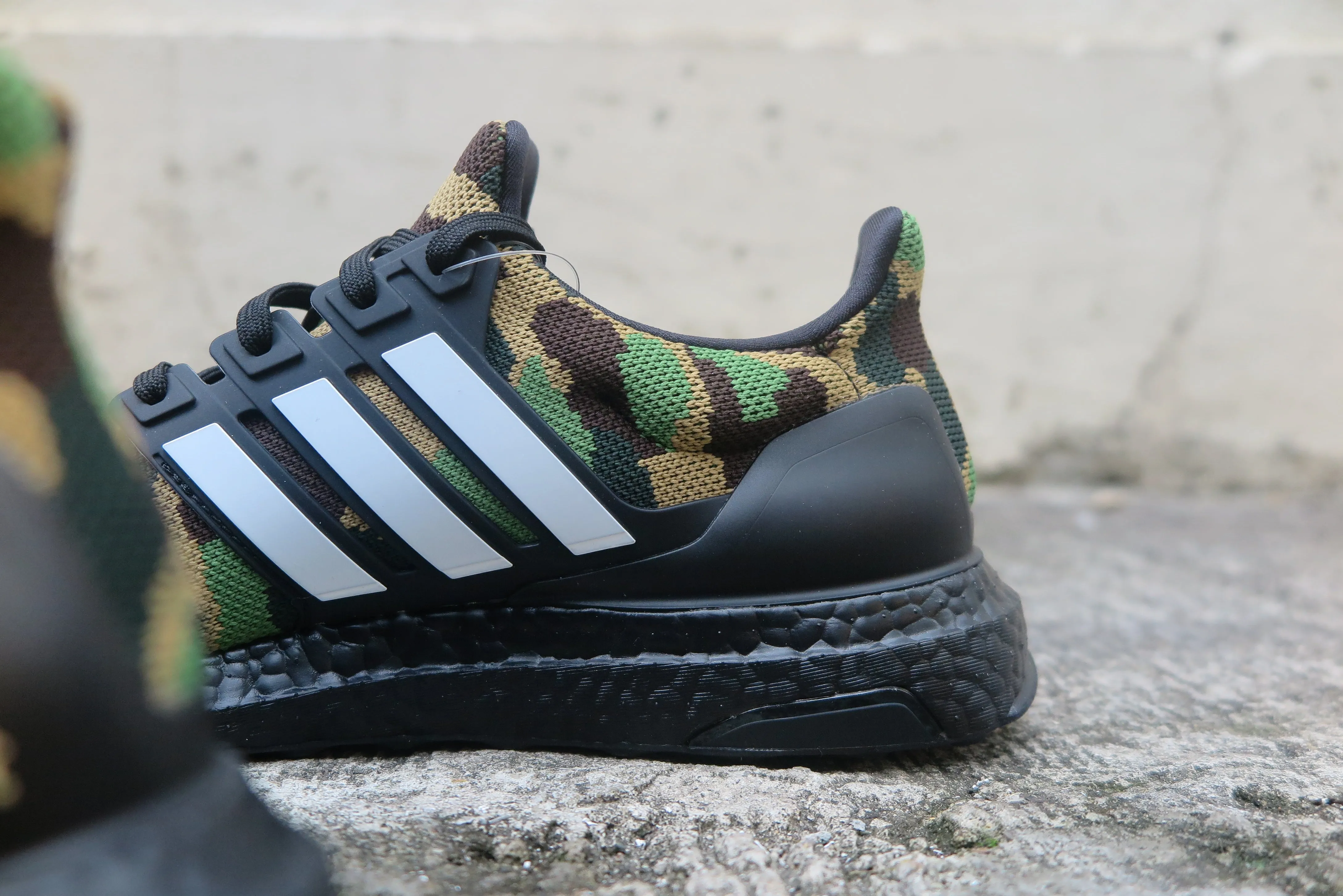 adidas Originals By BAPE Ultra Boost - Green Camo