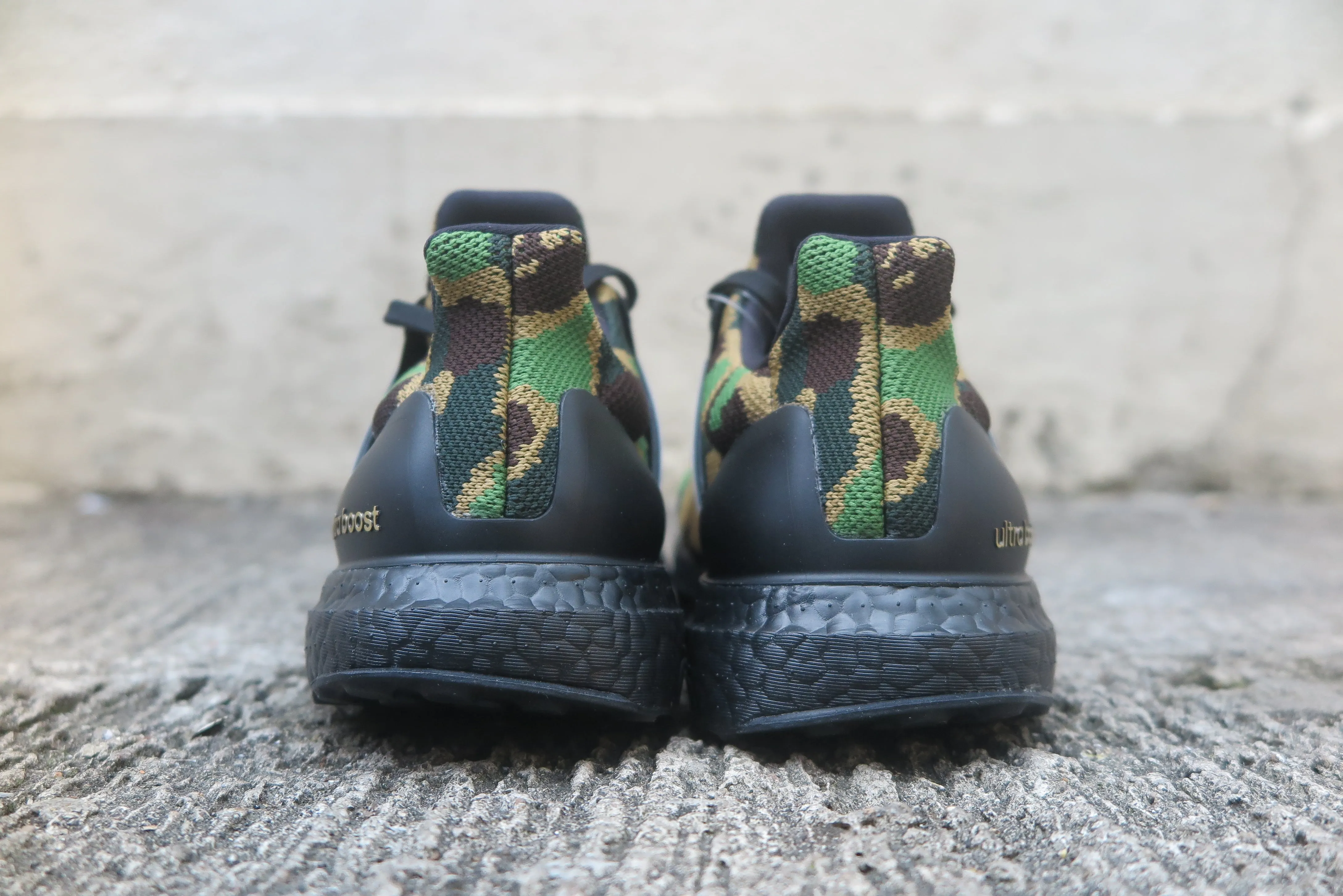 adidas Originals By BAPE Ultra Boost - Green Camo