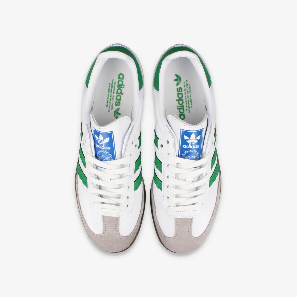 adidas SAMBA OG FTWR WHITE/GREEN/SUPPLIER COLOR