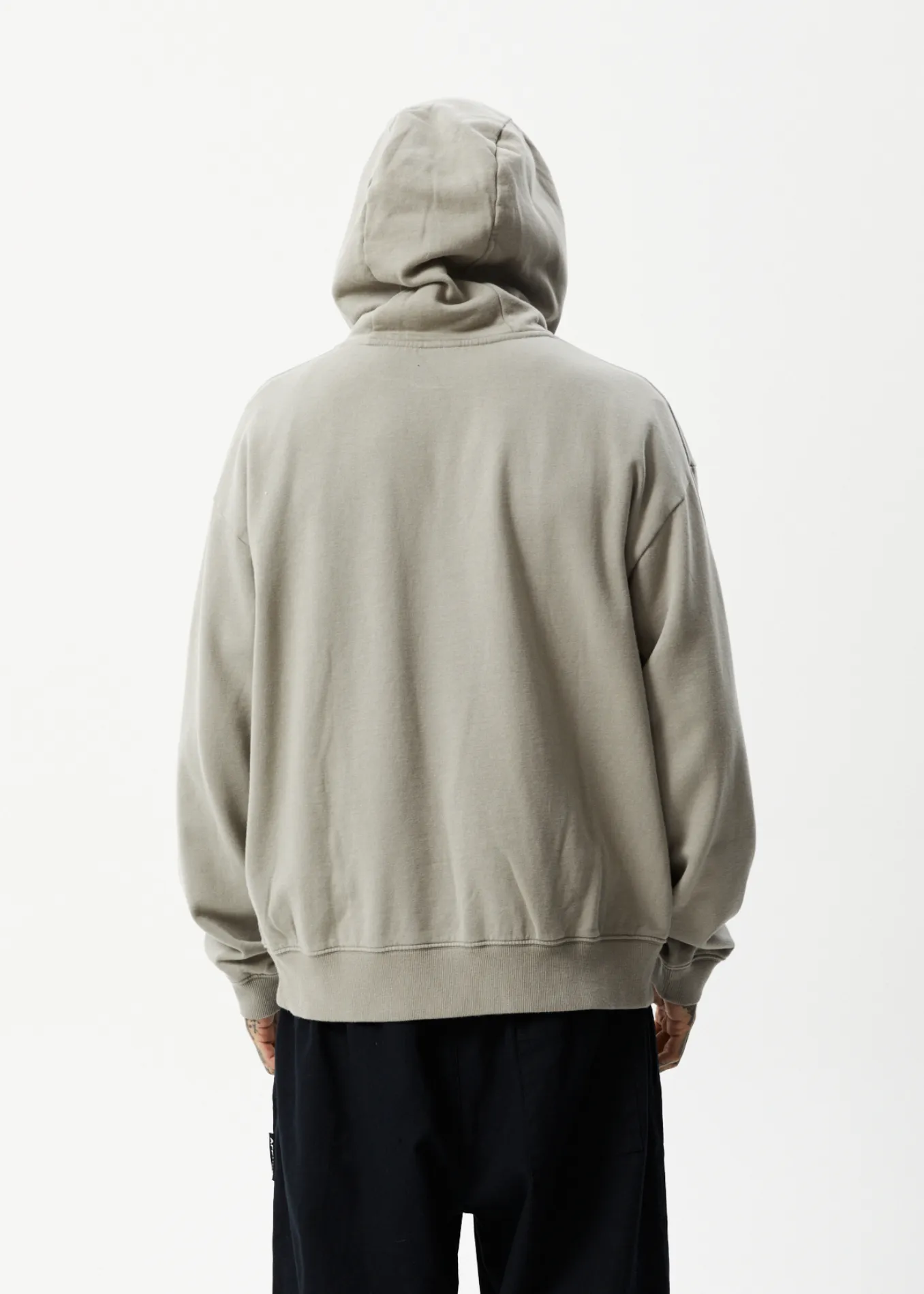 AFENDS Mens Sunshine - Graphic Hoodie - Olive