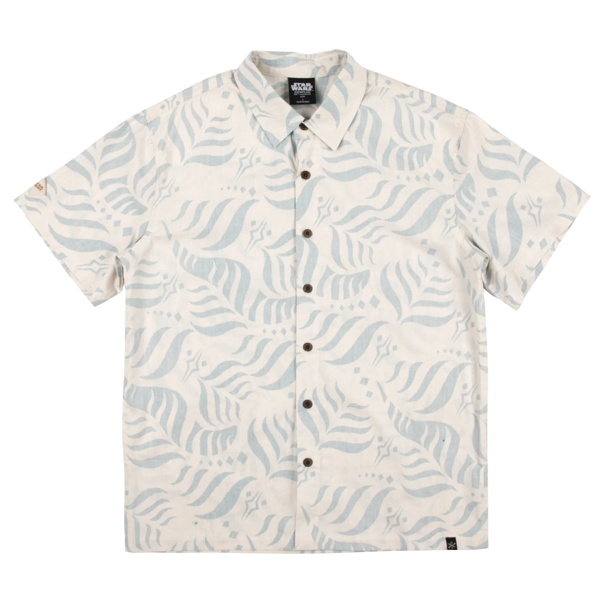 Ahsoka Pattern All Over Print Button-Down Shirt