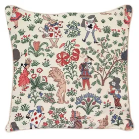 Alice in Wonderland Cushion Cover {Charles Voysey}