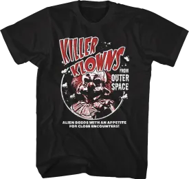 Alien Bozos Killer Klowns From Outer Space T-Shirt