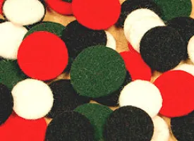 ALL KEY FELT DISCS - ASSORTMENT