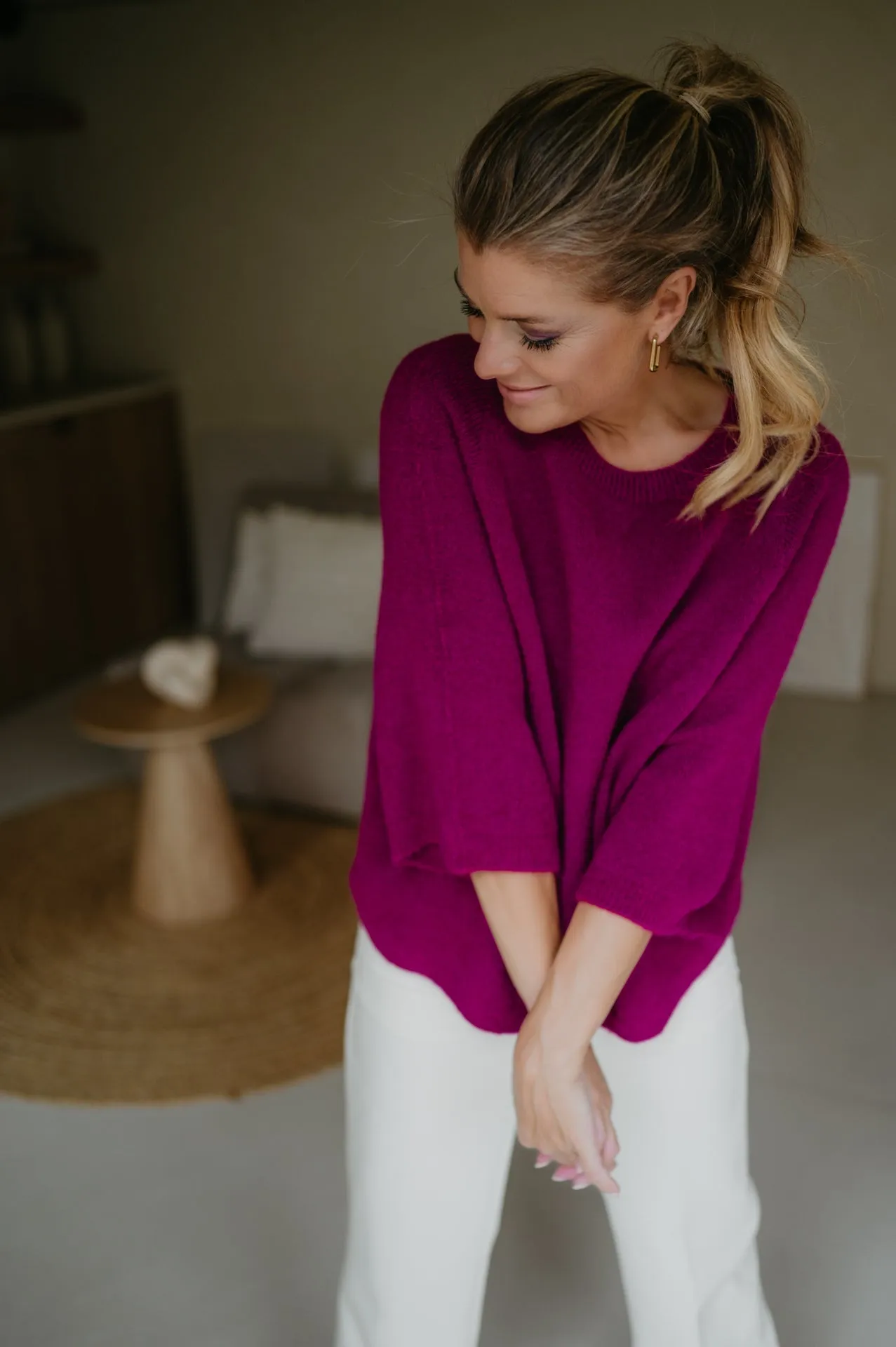 Alloro knit I Violet