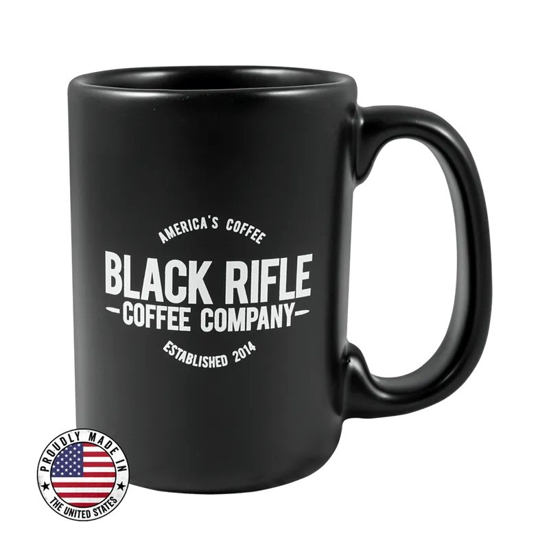 America’s Coffee® 2.0 Ceramic Mug - Black