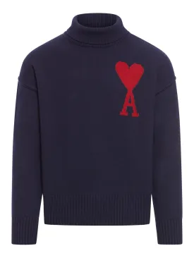 Ami de Coeur high-neck jumper