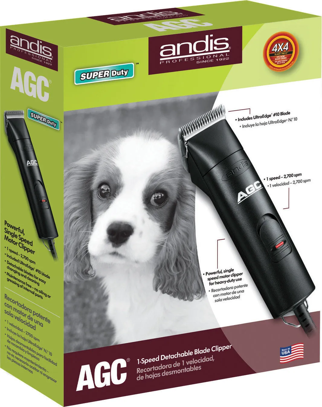 Andis Company Pet-1 Speed Professional Animal Clipper