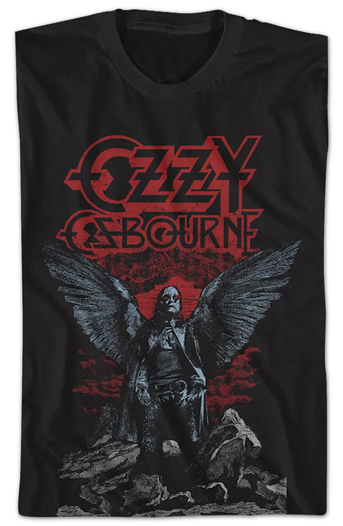 Angel Wings Ozzy Osbourne T-Shirt