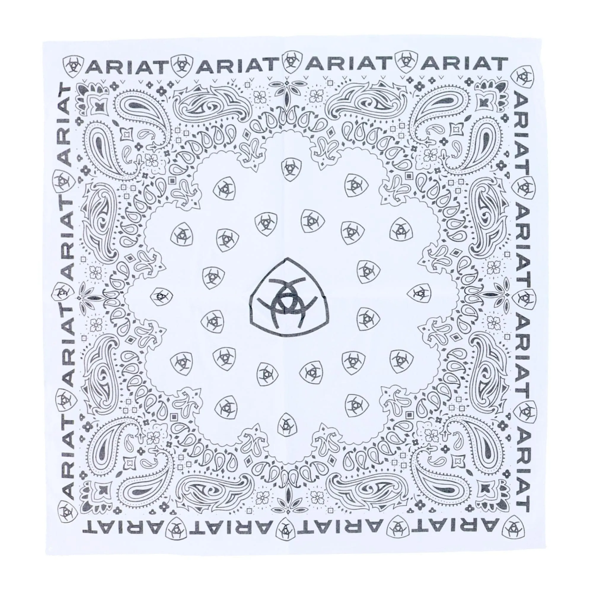 Ariat Cotton Paisley Print Bandana