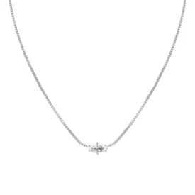 AVERIE PENDANT NECKLACE SILVER