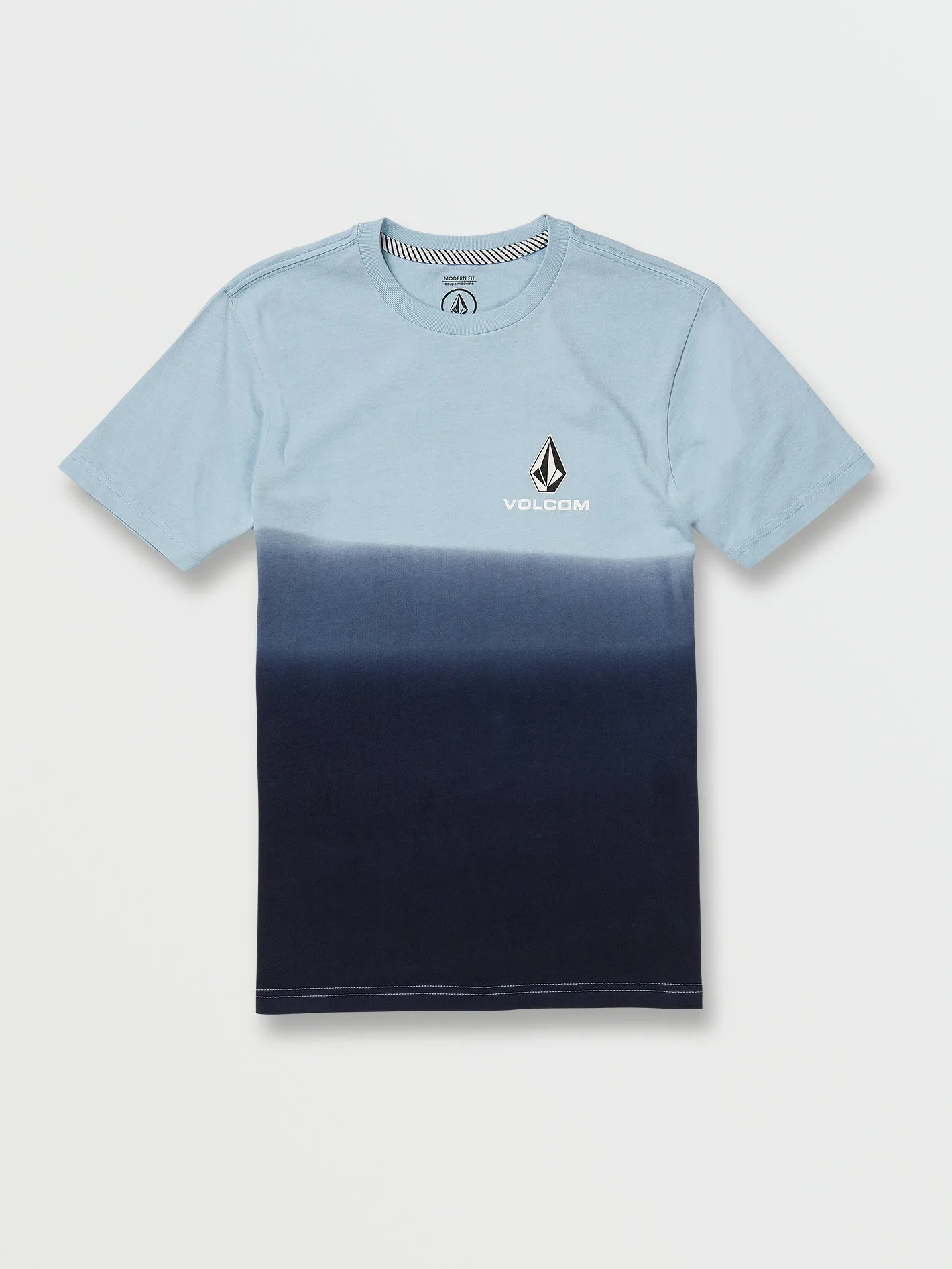 Big Boys Dip Short Sleeve Tee - Blue Fog