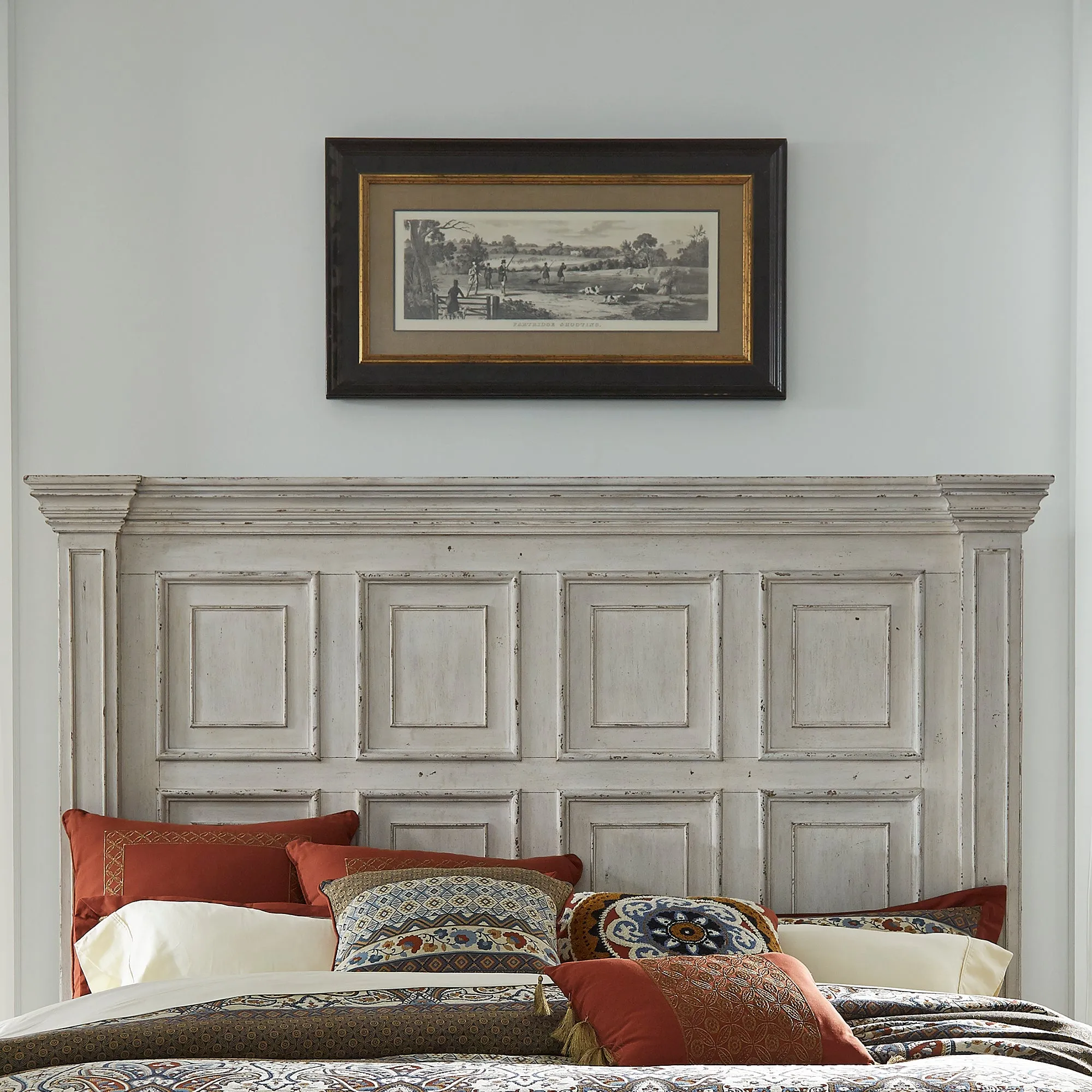 Big Valley 361W-BR15 King Mansion Headboard