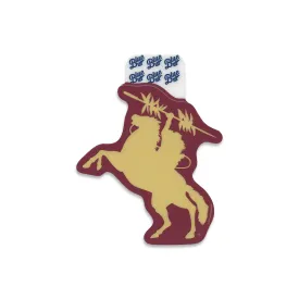 Blue 84 Unconquered Silhouette Decal