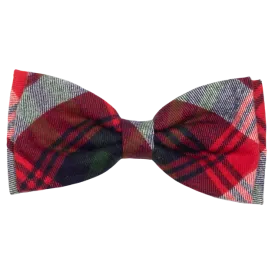 Bow Tie | Red, Green, & Navy Plaid