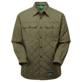 Bramble Quilted Shirt | Olive Drab