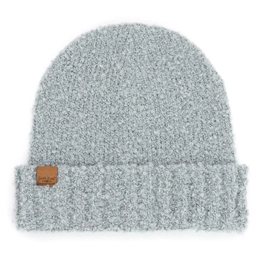 BRITTS KNITS COMMON GOOD BEANIE HAT LIGHT GREY