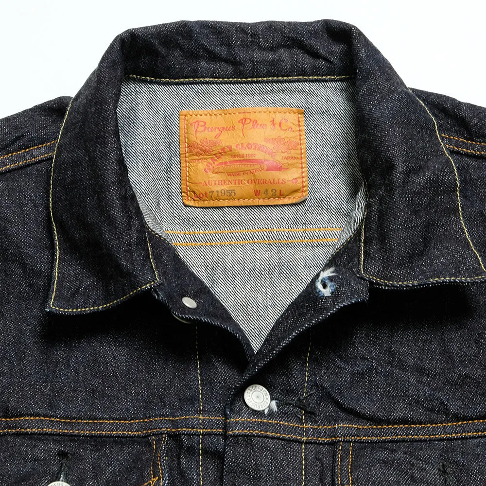 BURGUS PLUS - 15oz Selvedge Denim - 3rd Type Denim Jacket - Lot. 71955-22