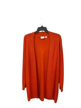 Cardigan By Cyrus Knits In Orange, Size: M