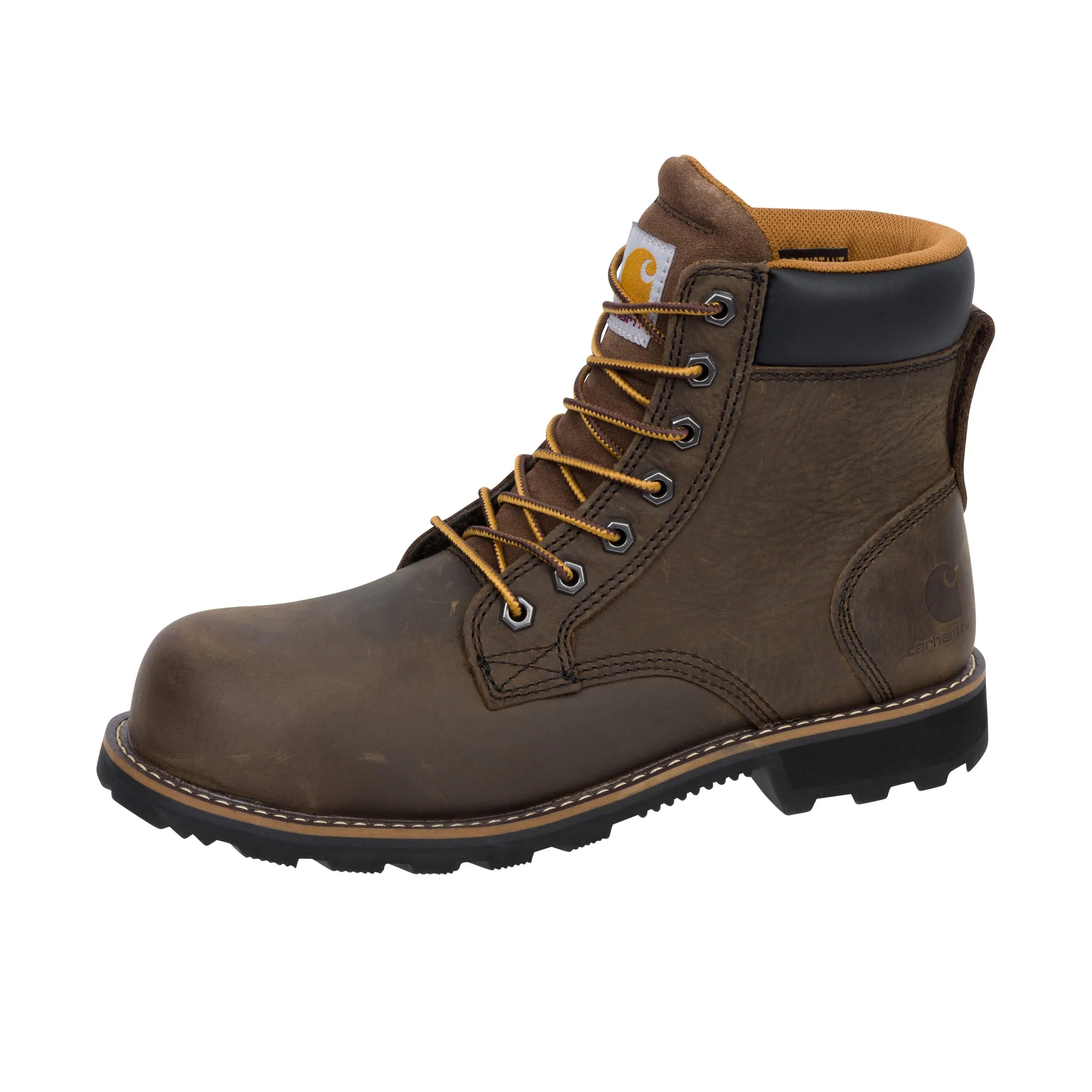 Carhartt Frontier 6 Inch Water Resistant Composite Toe Mossy Brown