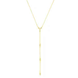 CHIARA LARIAT GOLD