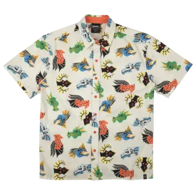 Chromatic Dragons All Over Print Button Down