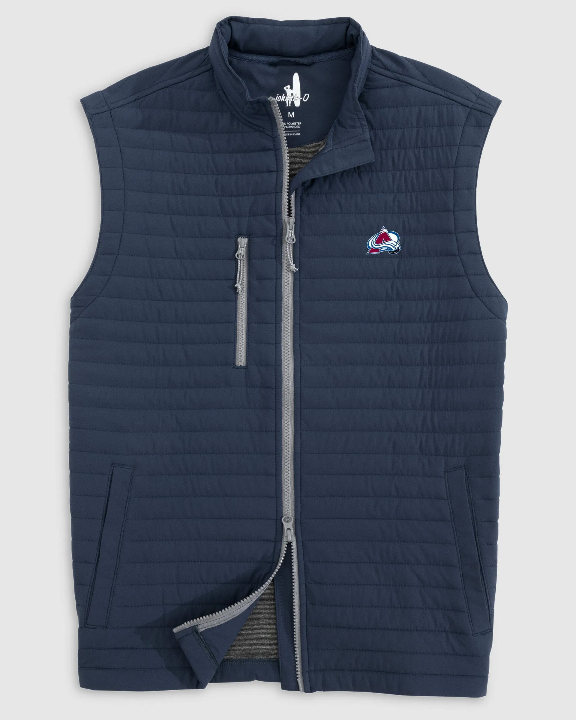 Colorado Avalanche Crosswind Quilted Performance Vest