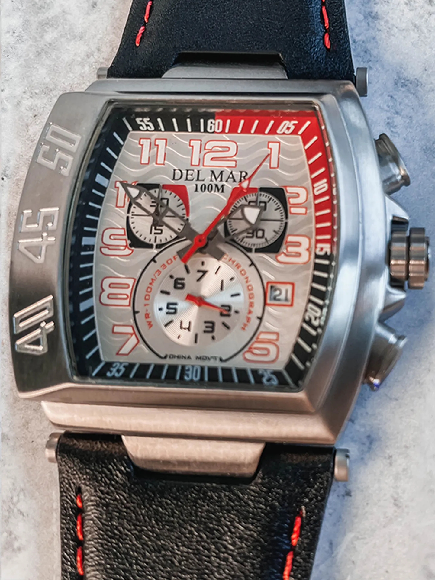 Contemporary Sport Chronograph Watch #50230