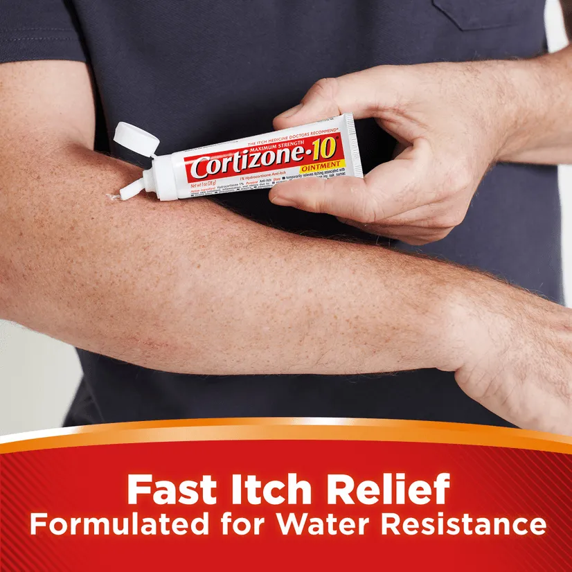 Cortizone 10 Water Resistant Anti-Itch Ointment