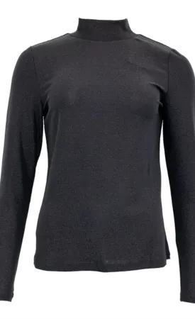 Costa Mani Black Glitter Shirt