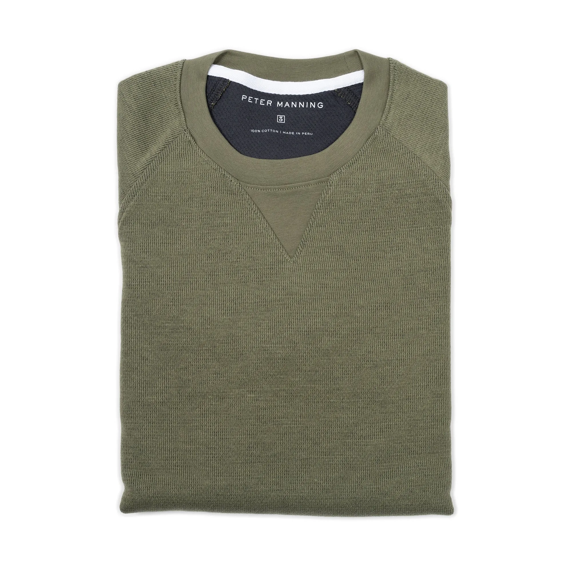 Cotton Pullovers - Olive