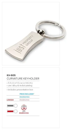 Curvature Keyholder