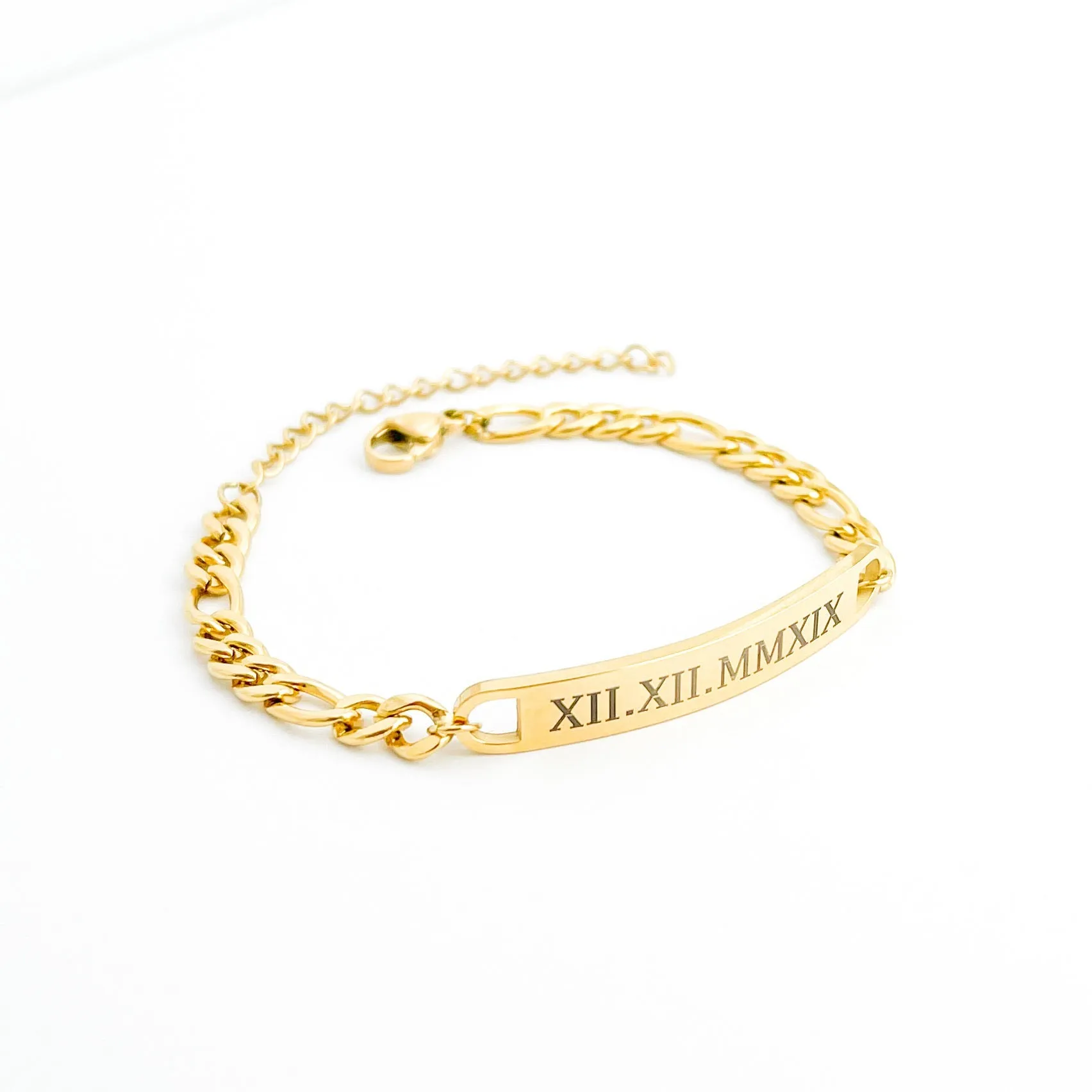 Customized Figaro Chain Bracelet