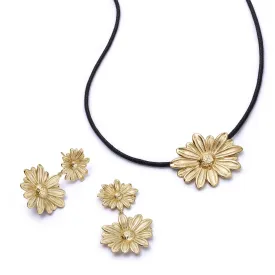 Daisy Bohemia Layering Set 18ct Gold Plate