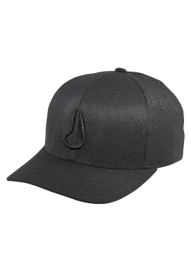 Deep Down Flexfit Athletic Fit Hat - All Black