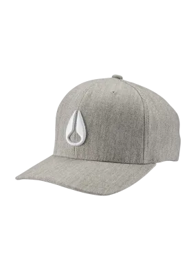 Deep Down Snapback - Heather Gray / White