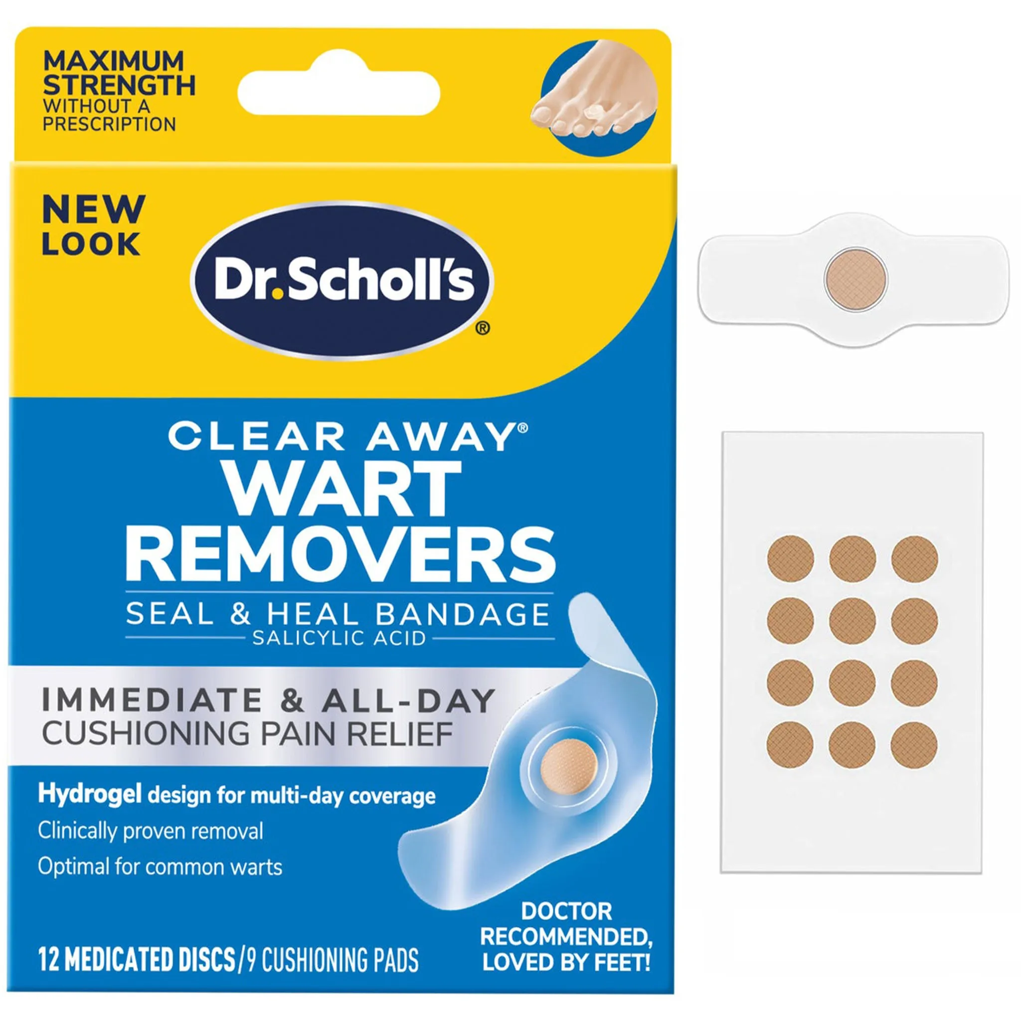 Dr. Scholl's Clear Away Wart Remover Hydrogel Bandage