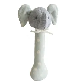 Elephant Stick Rattle - Duck Egg Blue