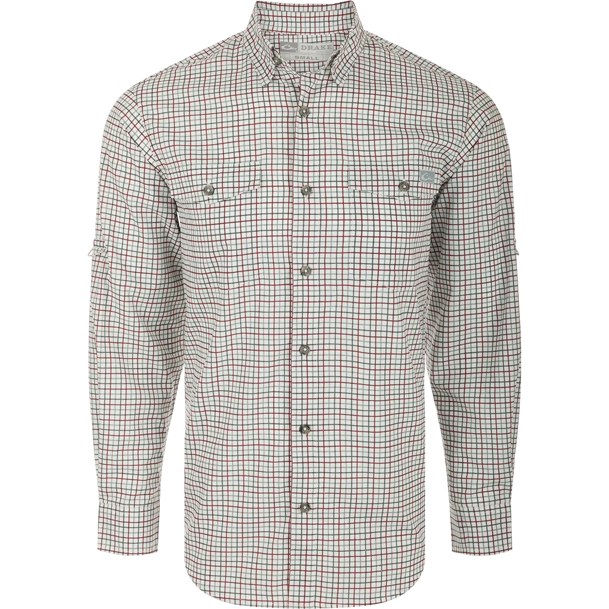 Frat Tattersall Button-Down Long Sleeve Shirt