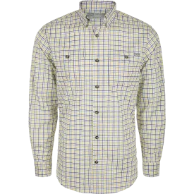 Frat Tattersall Button-Down Long Sleeve Shirt