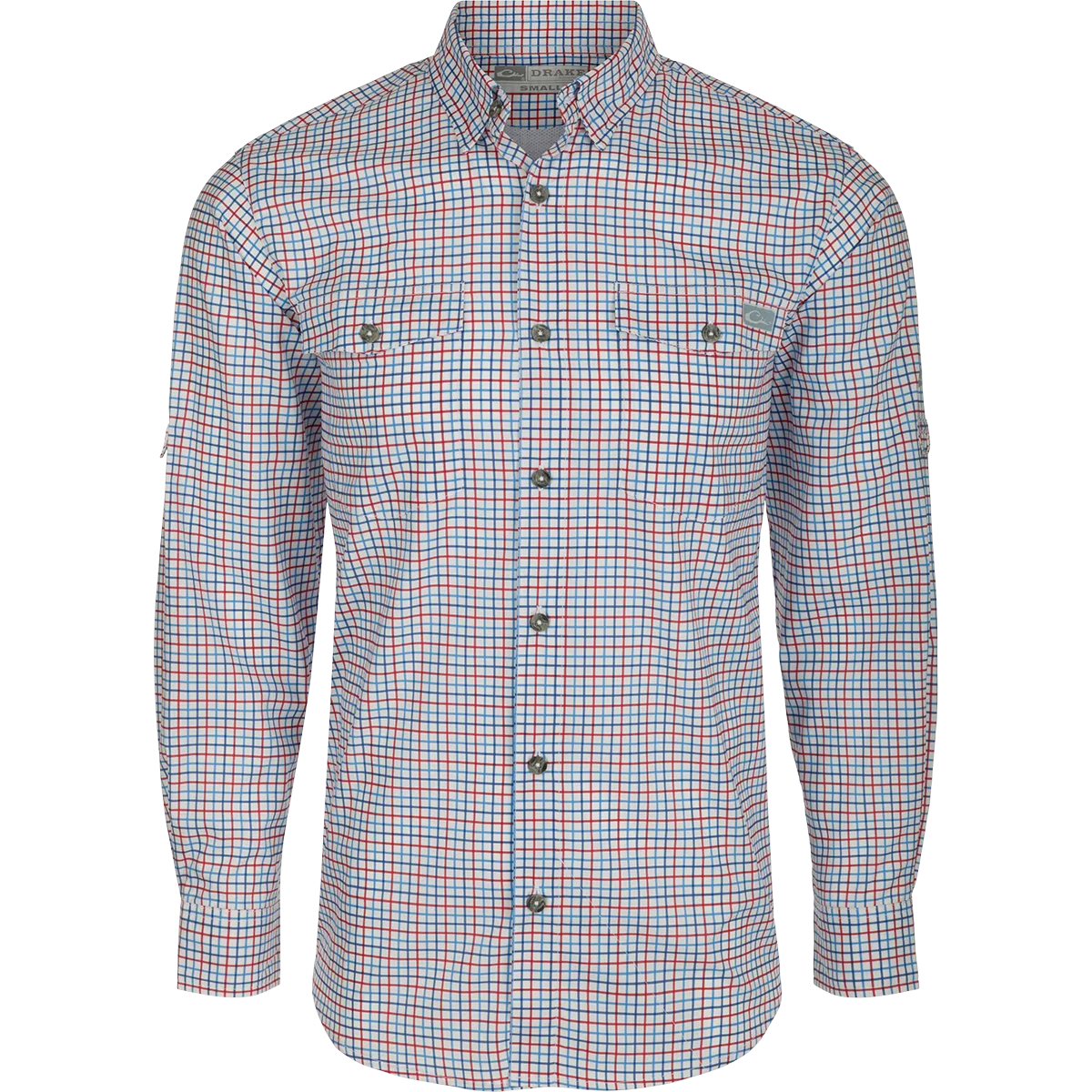 Frat Tattersall Button-Down Long Sleeve Shirt