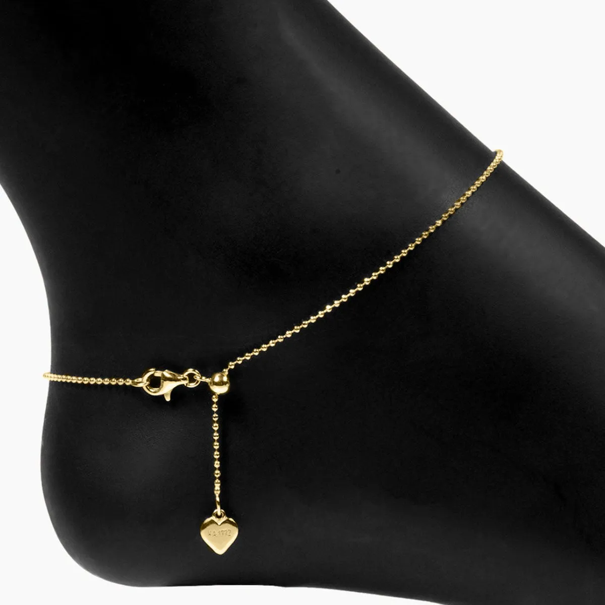 Graffetta Gold Layering Anklet Set